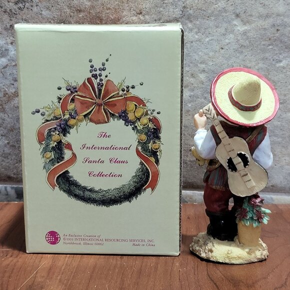 International Santa Claus Collection Pancho Navidad Mexico Figurine 1993 - Picture 2 of 10